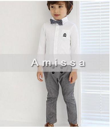  ชุดเซทหนุ่มน้อย เสื้อ+กางเกง แบรนด์ Amissa