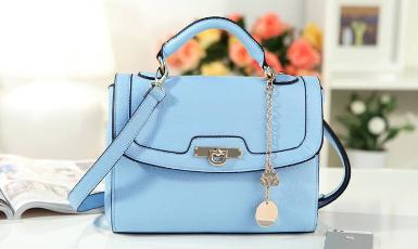 กระเป๋า axixi สีฟ้า หนัง PU สีสดใสสะอาดตา น่ารักมากค่ะ รหัส ax4092