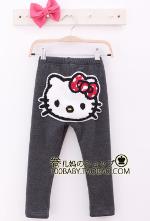 เลคกิ้งคิตตี้***เหลือสีชมพู 110-120, สีเทา ไซส์ 100-110-120 