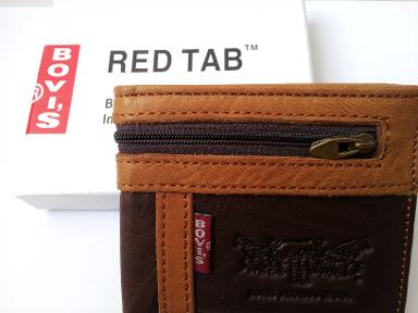 กระเป๋าสตางค์หนังแท้ BOVIS รหัส M3