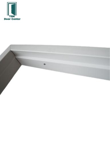 วงกบupvc  สีขาวสำหรับประตูขนาด 90x200ซม.พร้อมอุปกรณ์ยึดกับปูน สำหรับใช้ภายนอกและภายใน