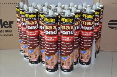 กาวตะปู  Max Bond  ขนาด 320 กรัม  สีน้ำตาล 