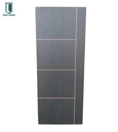 ประตูลามิเนต รุ่นEco เซาะร่อง LE002 ขนาด 80x200ซ.ม. ใช้ภายในเท่านั้น เซาะร่องตามแบบที่ต้องการได้